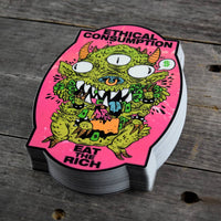 Ethical Consumption Vinyl Sticker