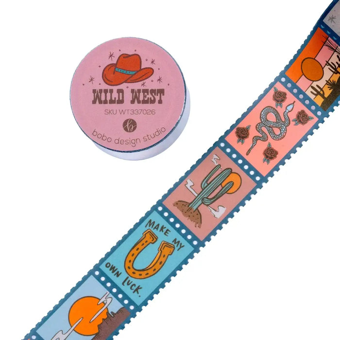Wild West - Postage Stamp Washi Tape