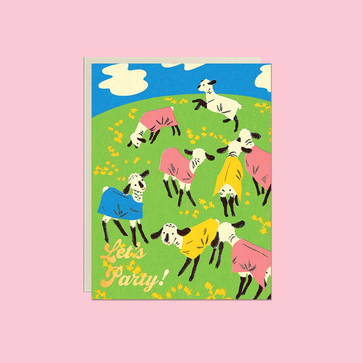 Let’s Party – Foil Celebration ✿ Birthday Card