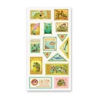 The Pond Life Stamps Sticker Sheet