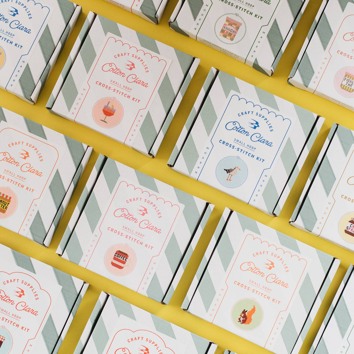 Racoon Cross Stitch Kit for Beginners