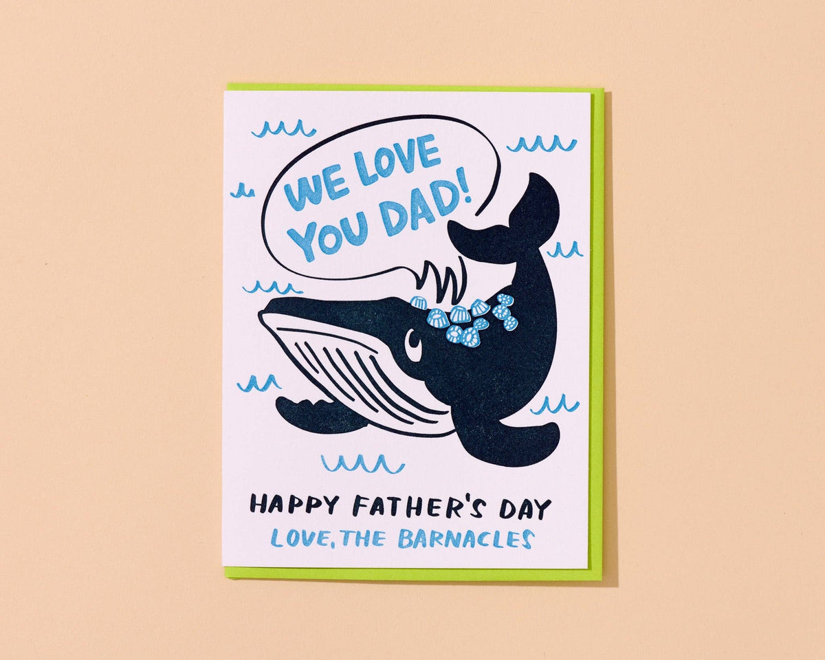 Barnacle Father's Day Card