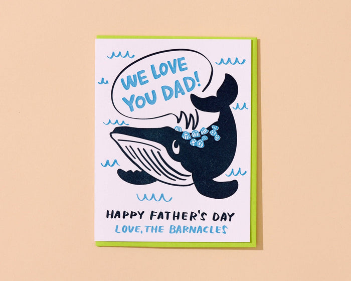 Barnacle Father's Day Card