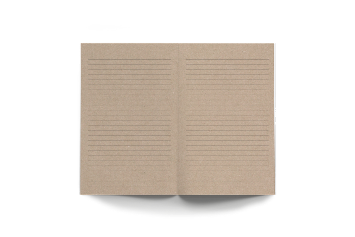 RaycoDesign — Wild West Kraft Classic Layflat Notebook