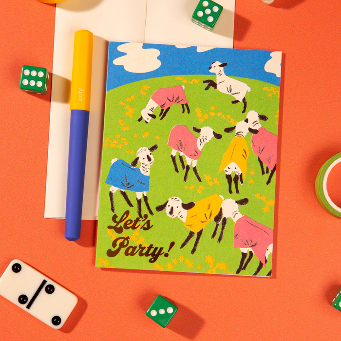 Let’s Party – Foil Celebration ✿ Birthday Card