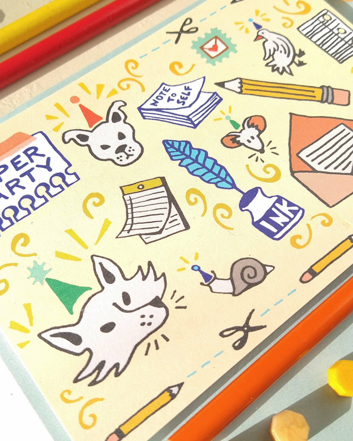 Paper Party Postcard