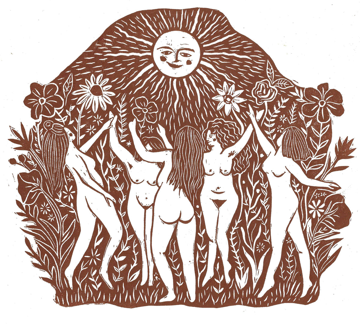 Sundance Card, pagan, autumnal, solstice, sun, warm