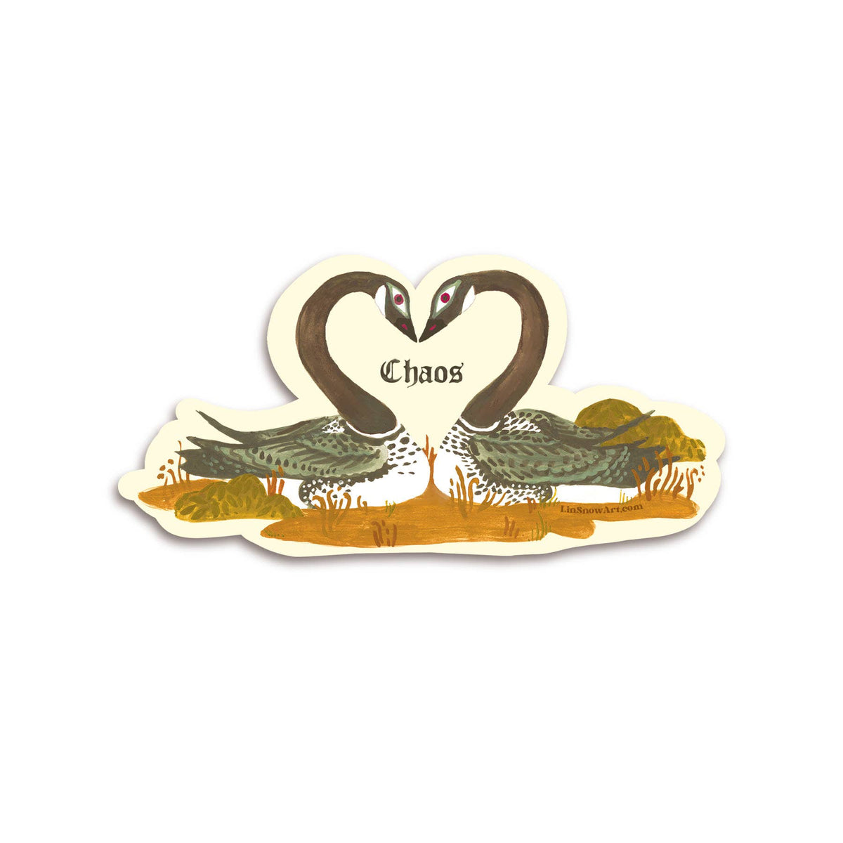 Chaos Gooses Sticker