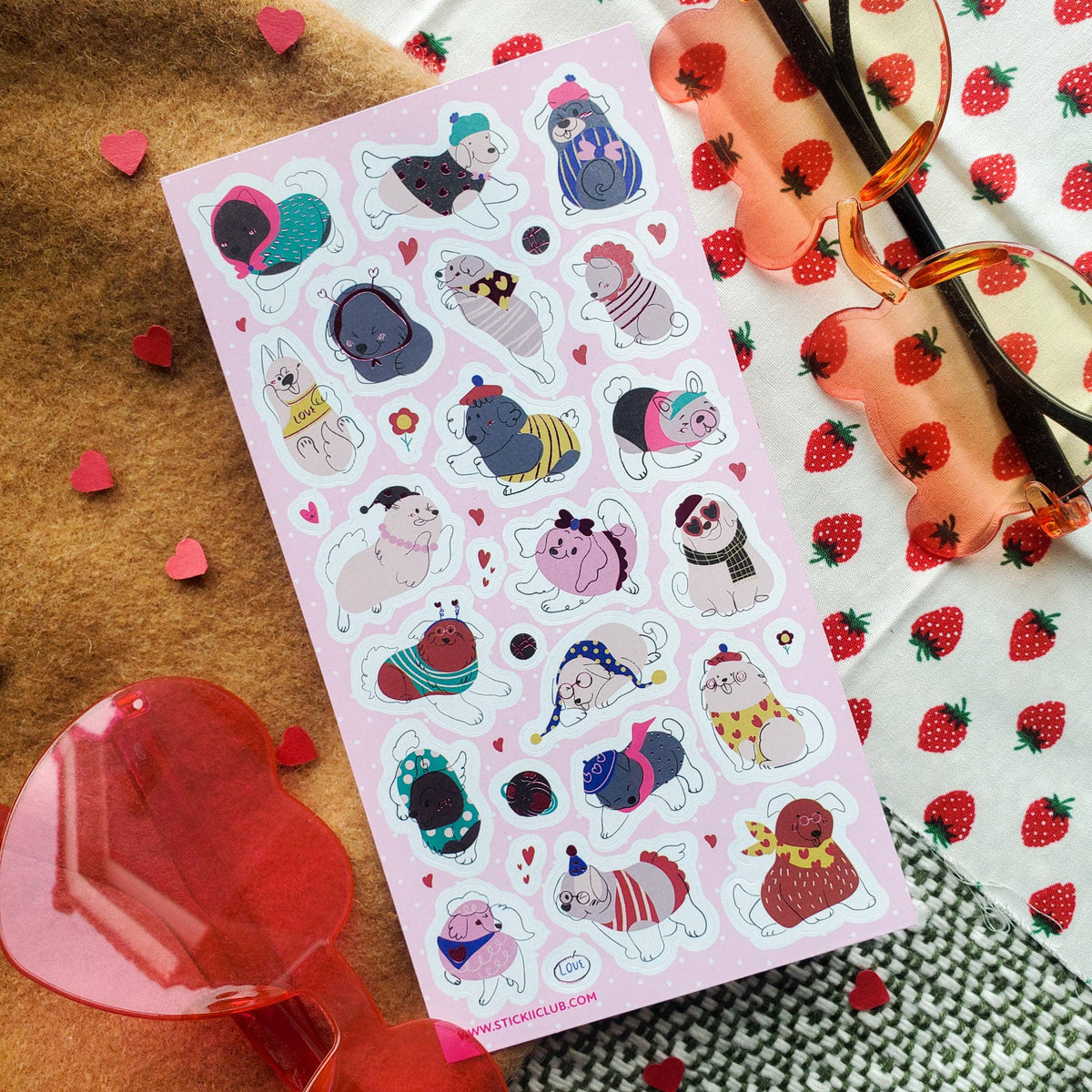 Doggone Adorable Sticker Sheet