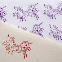Unicorn Mail Stamp | Snail Mail & Pen Pal Gift