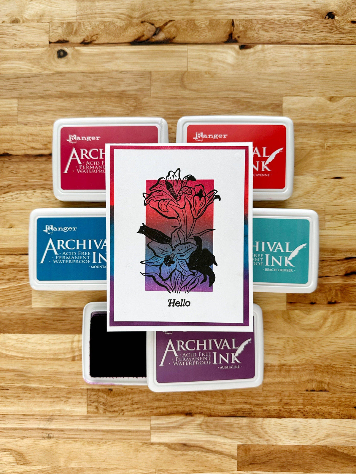Archival Ink™ Pads Cayenne