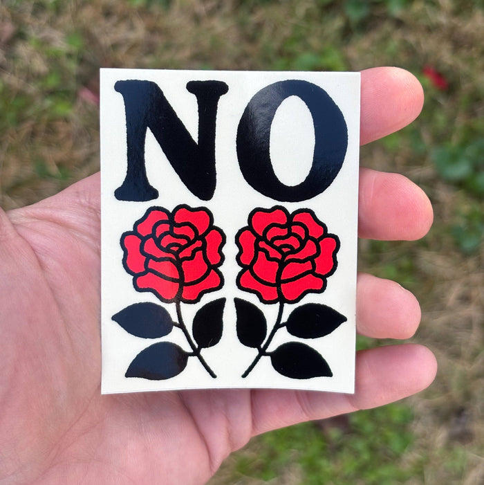NO sticker