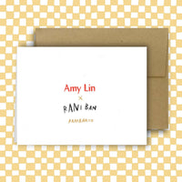 SENDING YOU LOVE AS YOU GRIEVE card ~ Amy Lin X Rani Ban