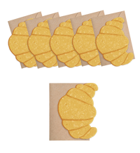 Croissant Mini Cards - box of 6