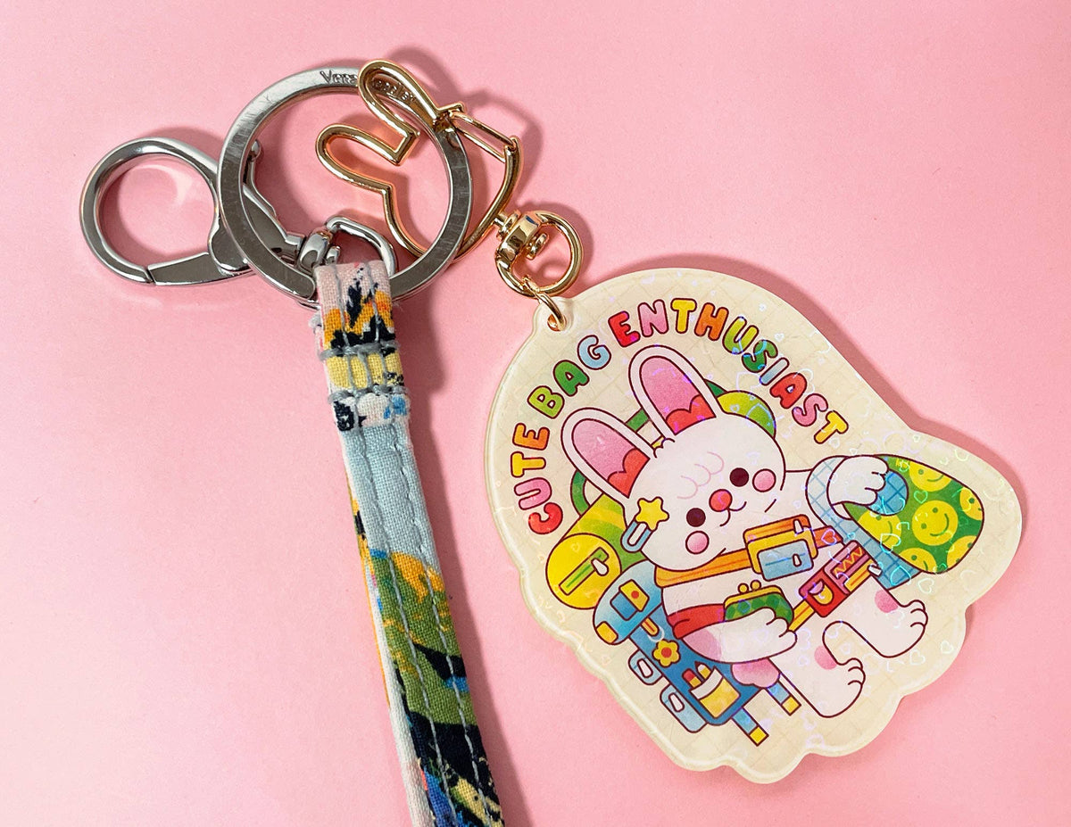 Cute Bag Enthusiast Keychain | Maximalist | Shopaholic