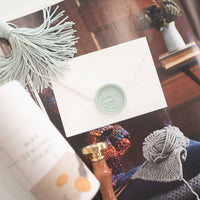 Sewing & Yarn wax seal stamp, wax seal kit or stamp head