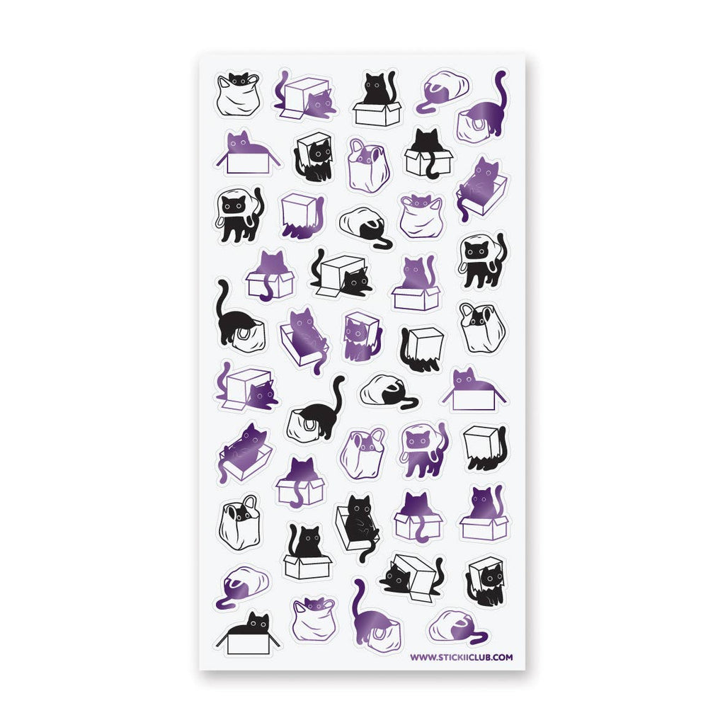 Box Cats Sticker Sheet – Dear Ollie