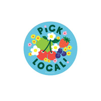 Pick Local Fruity Vinyl Sticker