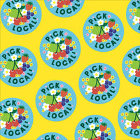 Pick Local Fruity Vinyl Sticker