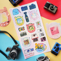 Pixel Pocket Nostalgia Sticker Sheet