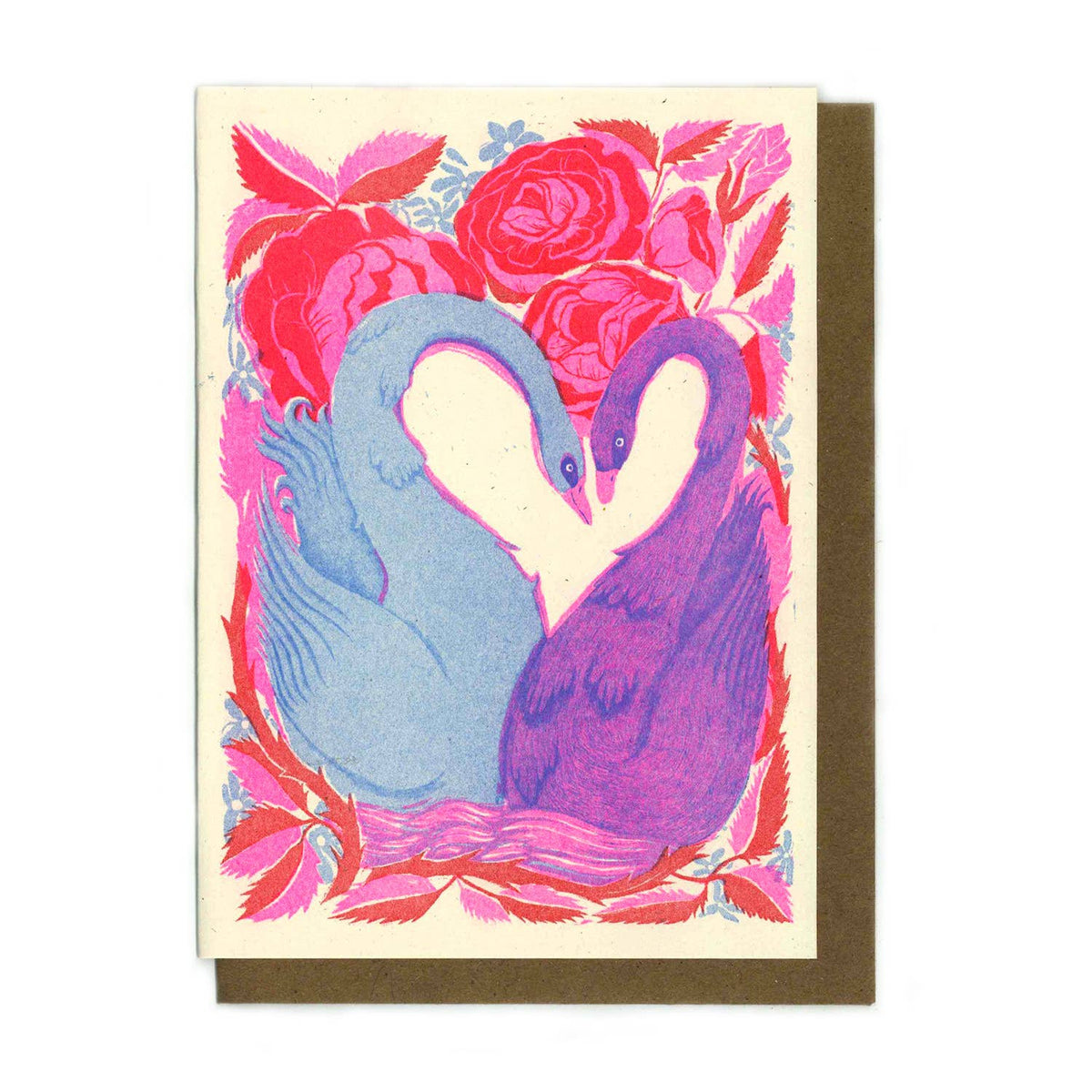 Swooning Swans Card