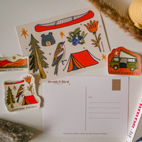 Outdoorsy Postcard | Canadian Adventure & Camping