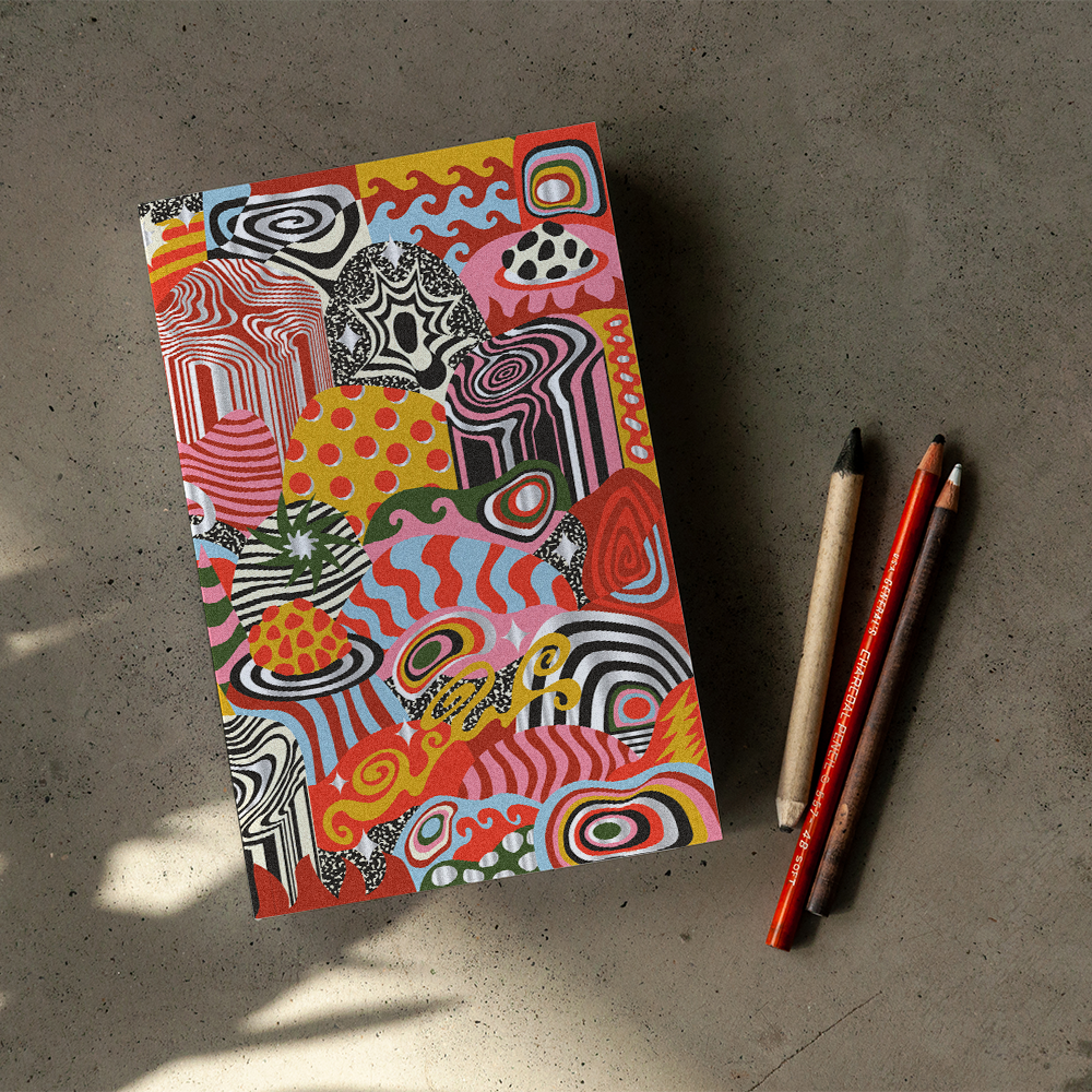 Golden Hour Soft Touch Layflat Notebook with Foil | LFC2270L
