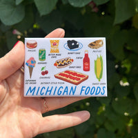 Michigan Foods Magnet