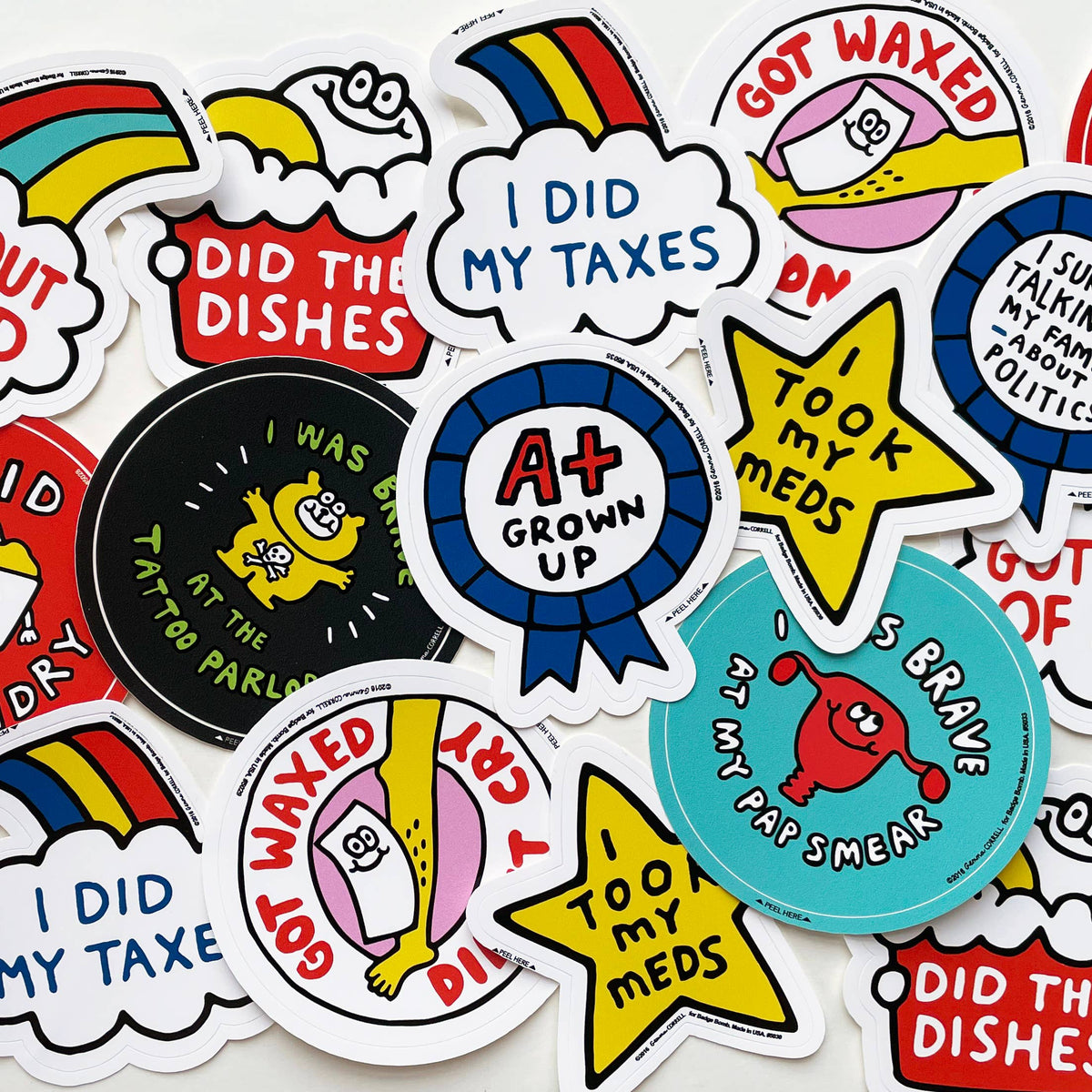 Gemma Correll - I Took My Meds Sticker