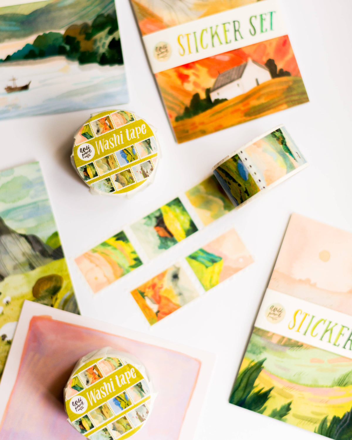 Washi Tape — Landscapes