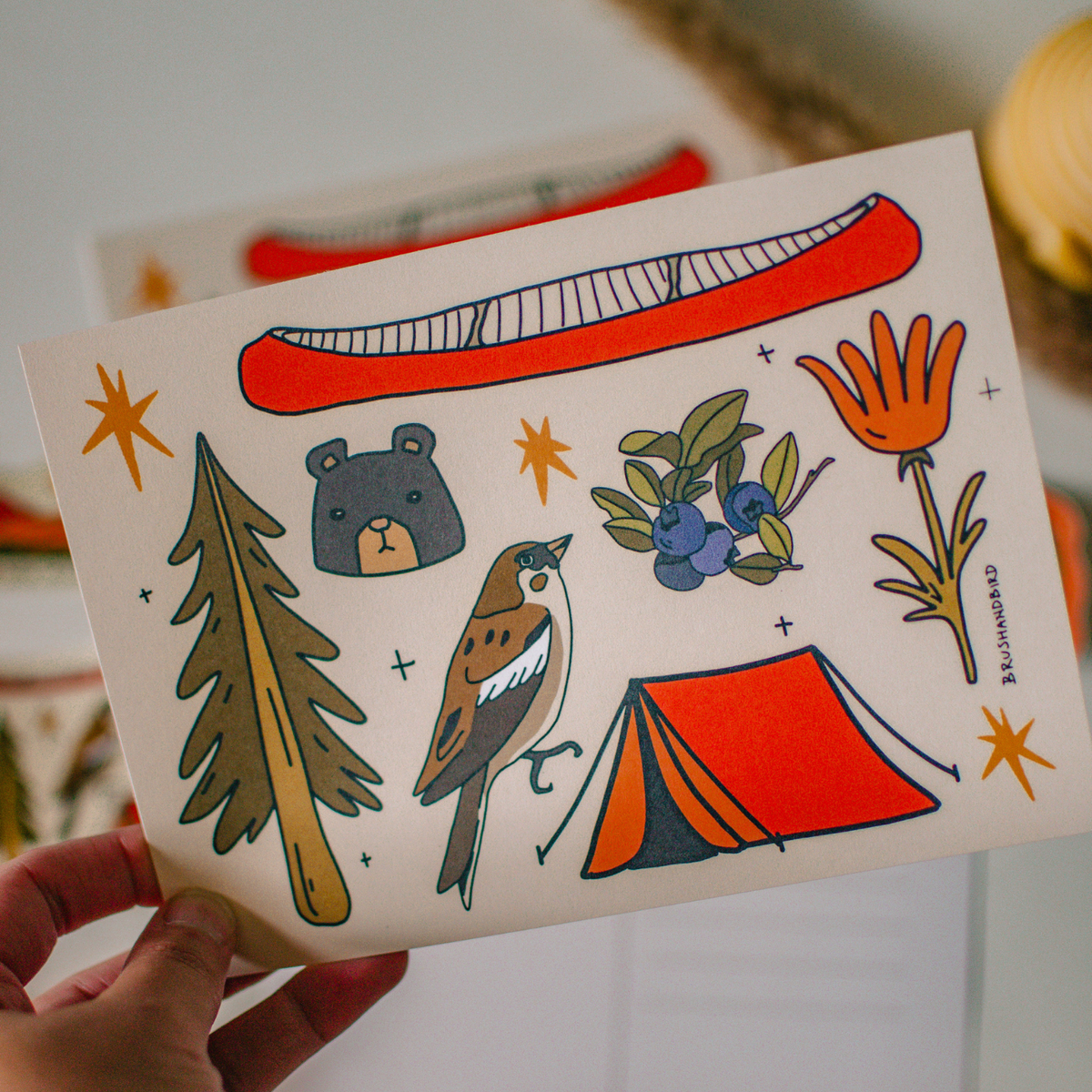 Outdoorsy Postcard | Canadian Adventure & Camping