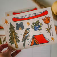 Outdoorsy Postcard | Canadian Adventure & Camping