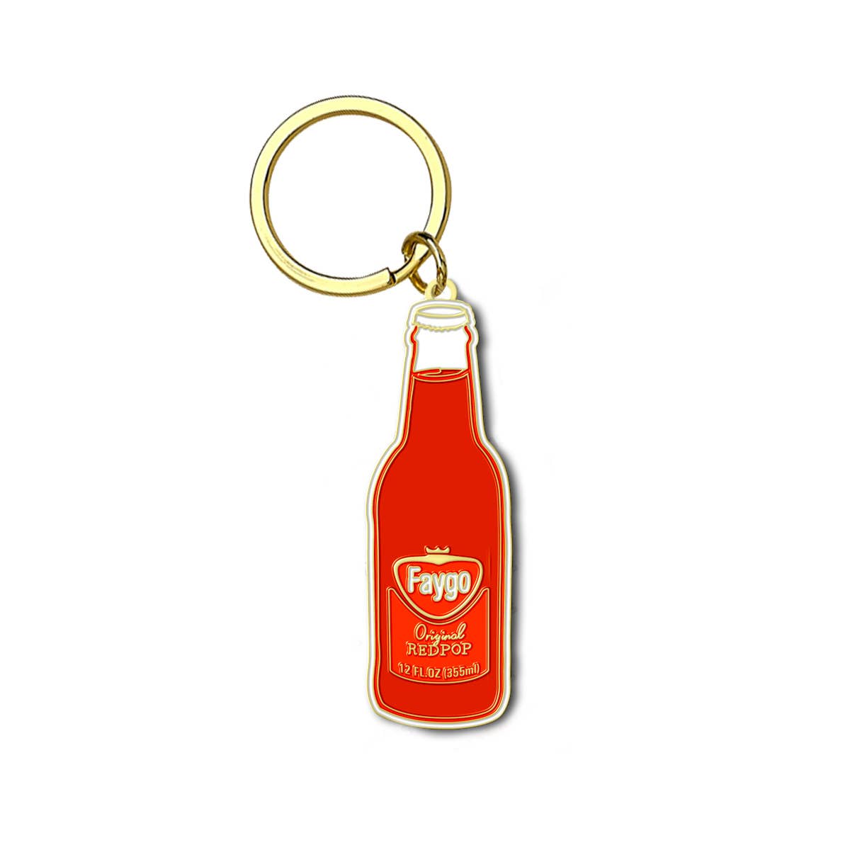 Faygo Red Pop Key Chain