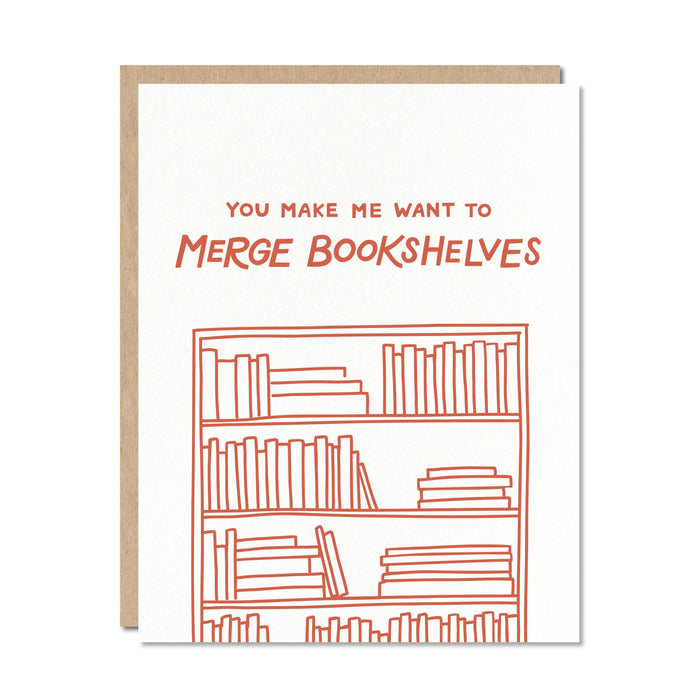 Merge Bookshelves - Love + Valentine's Day Card
