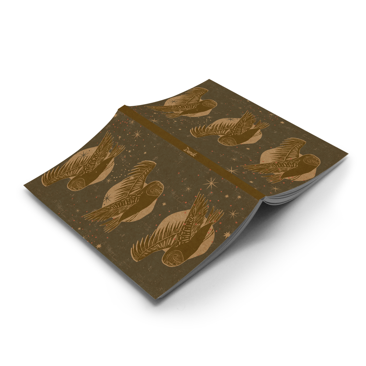 Night Sentinels Classic Kraft Layflat Notebook KLC2028KL