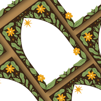 Cottage Garden, A5 Notepad