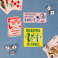 Reading Smut – Matte Vinyl Sticker