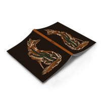 RaycoDesign — Cayote Mirage Kraft Classic Layflat Notebook