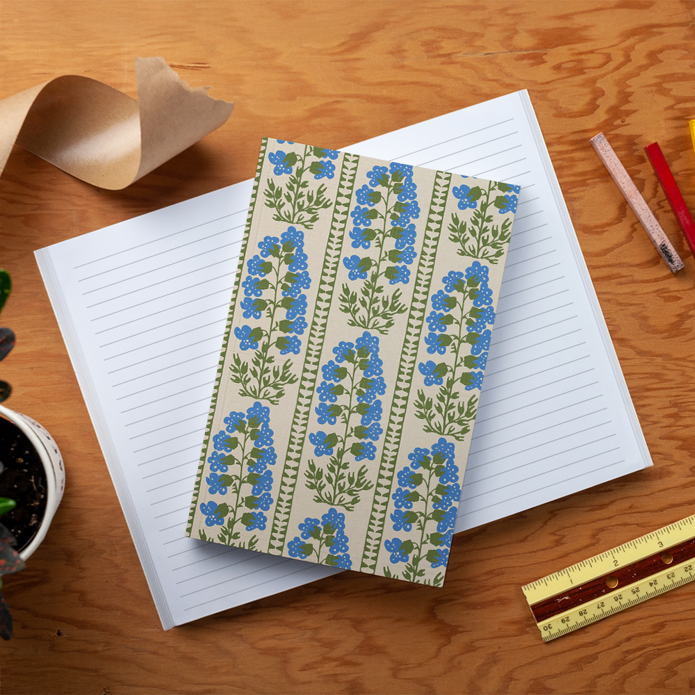 Delphinium Soft Touch Layflat Notebook | LFC2372L
