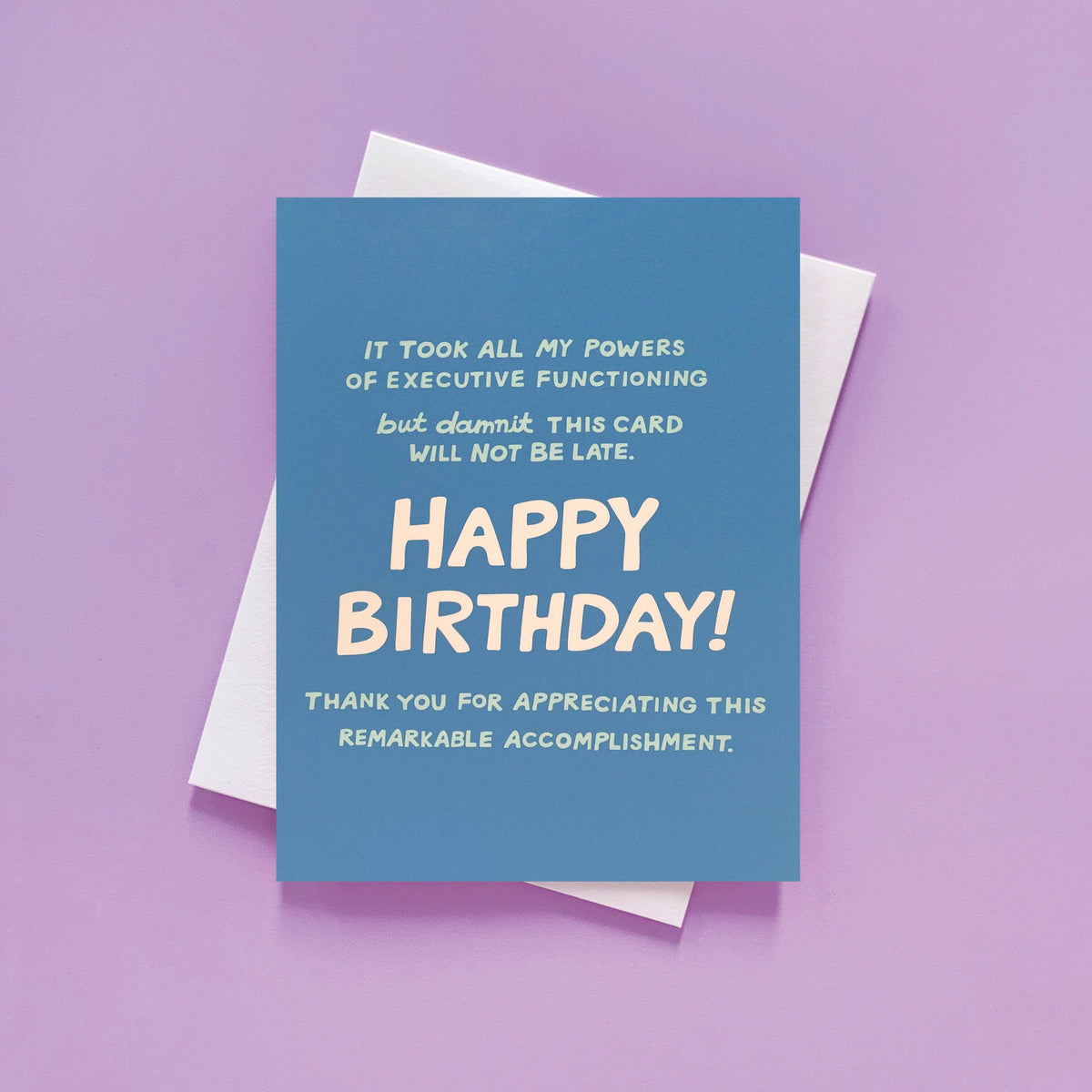 All My Powers - ADHD Neurodivergent Birthday Card