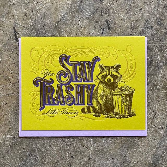 Card / Stay Trashy