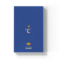 Night Swan  Soft Touch Classic Layflat Notebook Journal