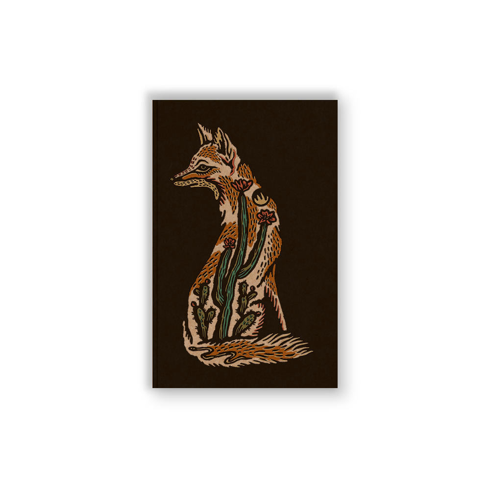 RaycoDesign — Cayote Mirage Kraft Classic Layflat Notebook