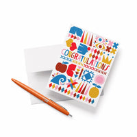 Lisa Congdon - Congratulations A2 Card