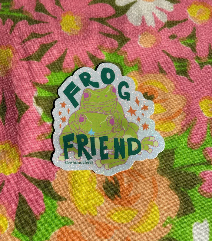 Sticker - Frog Friend