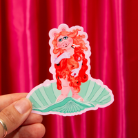 Piggy Goddess – Matte Vinyl Sticker