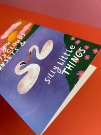 Clouds, Sunsets & Silly Little Thing Greeting Card