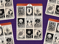Sticker Sheet — Tarot Cards