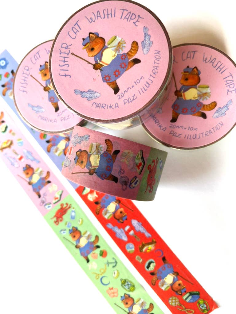 Fisher Cat Washi Tape