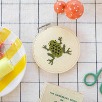 Frog Cross Stitch Kit